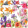 Samara Hummingbird flowers white  SH208-1 90cm