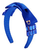 Layla Beautiful Bow with a layer of stones cobalt SS1322