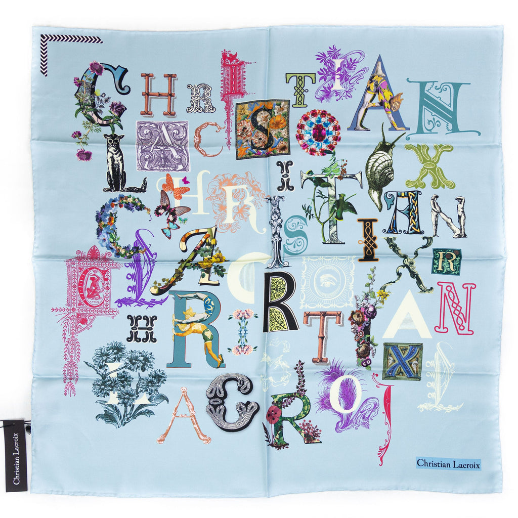 Christian Lacroix Do You Speak Lacroix sky blue CL243-4 70cm