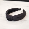 Knot Fabric Headband  Black VB09