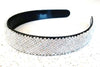 2.5cm Crystal headband Silver VB2619