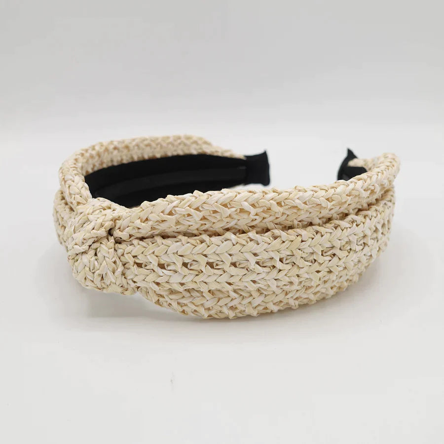 Woven Knot Headband Natural VB300