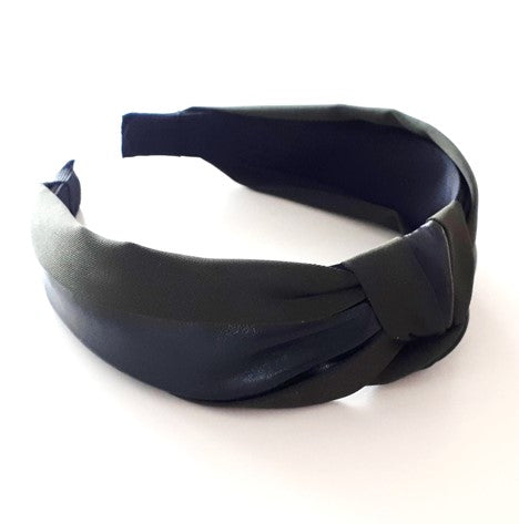 Forest Green Knot Headband VB107